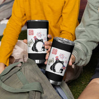 Funny Patriotic Grumpy Frog 250th Anniversary USA Tumbler Cup