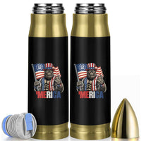 Funny Patriotic Bigfoot Merica Rock Bullet Tumbler USA 250th Anniversary
