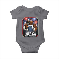 Funny Bigfoot America 250 Years Of American Freedom Baby Onesie