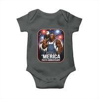 Funny Bigfoot America 250 Years Of American Freedom Baby Onesie