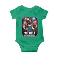 Funny Bigfoot America 250 Years Of American Freedom Baby Onesie