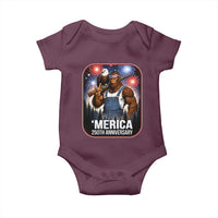 Funny Bigfoot America 250 Years Of American Freedom Baby Onesie