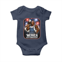 Funny Bigfoot America 250 Years Of American Freedom Baby Onesie