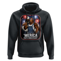 Funny Bigfoot America 250 Years Of American Freedom Hoodie