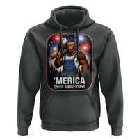 Funny Bigfoot America 250 Years Of American Freedom Hoodie