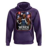 Funny Bigfoot America 250 Years Of American Freedom Hoodie