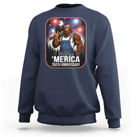 Funny Bigfoot America 250 Years Of American Freedom Sweatshirt