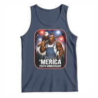 Funny Bigfoot America 250 Years Of American Freedom Tank Top