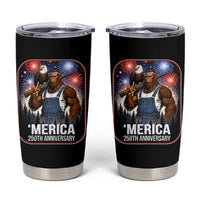 Funny Bigfoot America 250 Years Of American Freedom Tumbler Cup