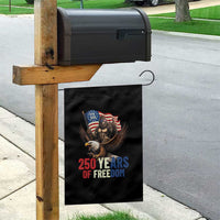 Funny Patriotic Bigfoot Garden Flag 250 Years Of American Freedom