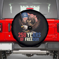 Funny Patriotic Bigfoot Spare Tire Cover 250 Years Of American Freedom