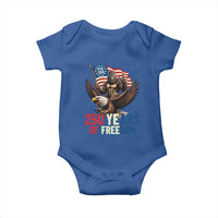 Funny Patriotic Bigfoot Baby Onesie 250 Years Of American Freedom
