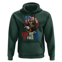Funny Patriotic Bigfoot Hoodie 250 Years Of American Freedom