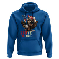 Funny Patriotic Bigfoot Hoodie 250 Years Of American Freedom