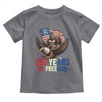 Funny Patriotic Bigfoot Toddler T Shirt 250 Years Of American Freedom
