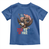 Funny Patriotic Bigfoot Toddler T Shirt 250 Years Of American Freedom