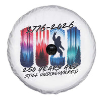 Funny Patriotic Bigfoot Spare Tire Cover 250 Years And Still Undiscovered