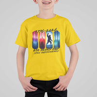 Funny Patriotic Bigfoot T Shirt For Kid 250 Years And Still Undiscovered