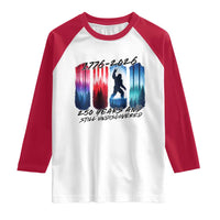 Funny Patriotic Bigfoot Raglan Shirt 250 Years And Still Undiscovered