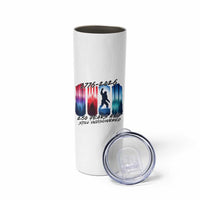 Funny Patriotic Bigfoot Skinny Tumbler 250 Years And Still Undiscovered