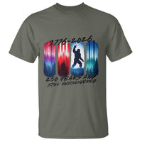 Funny Patriotic Bigfoot T Shirt 250 Years And Still Undiscovered