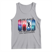 Funny Patriotic Bigfoot Tank Top 250 Years And Still Undiscovered
