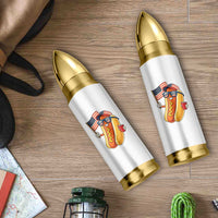 Funny Patriotic Hotdog Bullet Tumbler USA 250th Anniversary