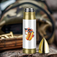 Funny Patriotic Hotdog Bullet Tumbler USA 250th Anniversary