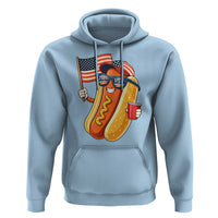 Funny Patriotic Hotdog Hoodie USA 250th Anniversary