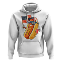 Funny Patriotic Hotdog Hoodie USA 250th Anniversary