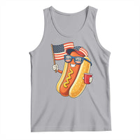 Funny Patriotic Hotdog Tank Top USA 250th Anniversary