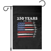 American Flag Fighter Jets Garden Flag USA 250 Years Of Freedom