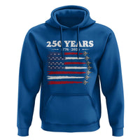 American Flag Fighter Jets Hoodie USA 250 Years Of Freedom