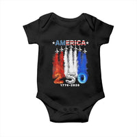 Patriotic Fighter Jets Baby Onesie USA 250 Years Of Freedom