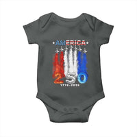 Patriotic Fighter Jets Baby Onesie USA 250 Years Of Freedom