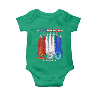 Patriotic Fighter Jets Baby Onesie USA 250 Years Of Freedom