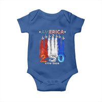 Patriotic Fighter Jets Baby Onesie USA 250 Years Of Freedom