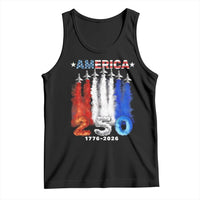 Patriotic Fighter Jets Tank Top USA 250 Years Of Freedom