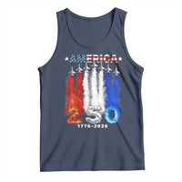 Patriotic Fighter Jets Tank Top USA 250 Years Of Freedom