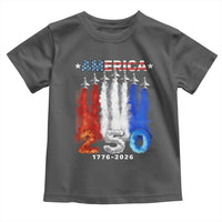 Patriotic Fighter Jets Toddler T Shirt USA 250 Years Of Freedom