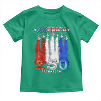 Patriotic Fighter Jets Toddler T Shirt USA 250 Years Of Freedom