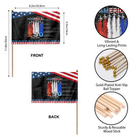 Patriotic Fighter Jets Patriotic Handheld Flag USA 250 Years Of Freedom