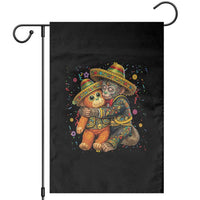 Funny Punch Baby Monkey Cinco De Mayo Garden Flag Mexican Fiesta Gift