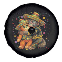 Funny Punch Baby Monkey Cinco De Mayo Spare Tire Cover Mexican Fiesta Gift