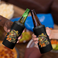 Funny Punch Baby Monkey Cinco De Mayo 4 in 1 Can Cooler Tumbler Mexican Fiesta Gift