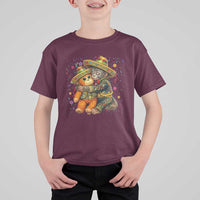 Funny Punch Baby Monkey Cinco De Mayo T Shirt For Kid Mexican Fiesta Gift
