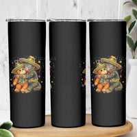 Funny Punch Baby Monkey Cinco De Mayo Skinny Tumbler Mexican Fiesta Gift