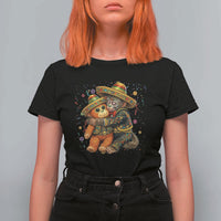 Funny Punch Baby Monkey Cinco De Mayo T Shirt For Women Mexican Fiesta Gift