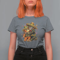 Funny Punch Baby Monkey Cinco De Mayo T Shirt For Women Mexican Fiesta Gift