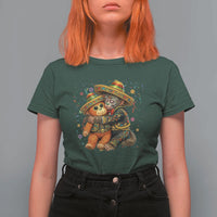 Funny Punch Baby Monkey Cinco De Mayo T Shirt For Women Mexican Fiesta Gift